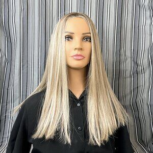 Belle Tress Wanderlust in Rootbeer Float, Lace Front, Mono Part, NWT